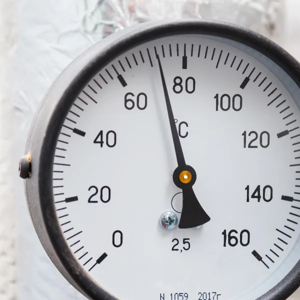 Symbol für den Temperaturmesser